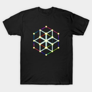 Spiritual Geometry /Star and Hexágono T-Shirt